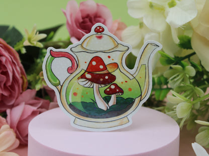 Mushroom Tea Pot Stickers