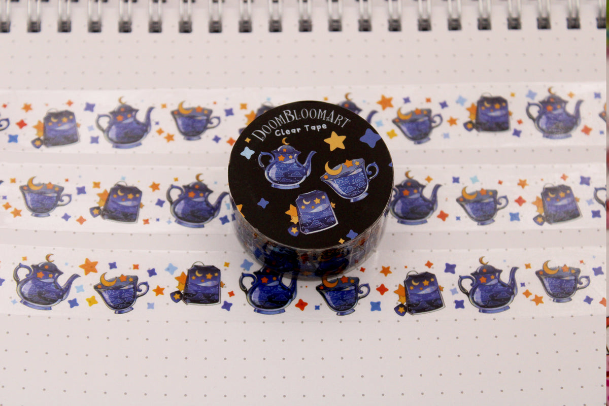 Magic Tea Party Clear PET Tapes