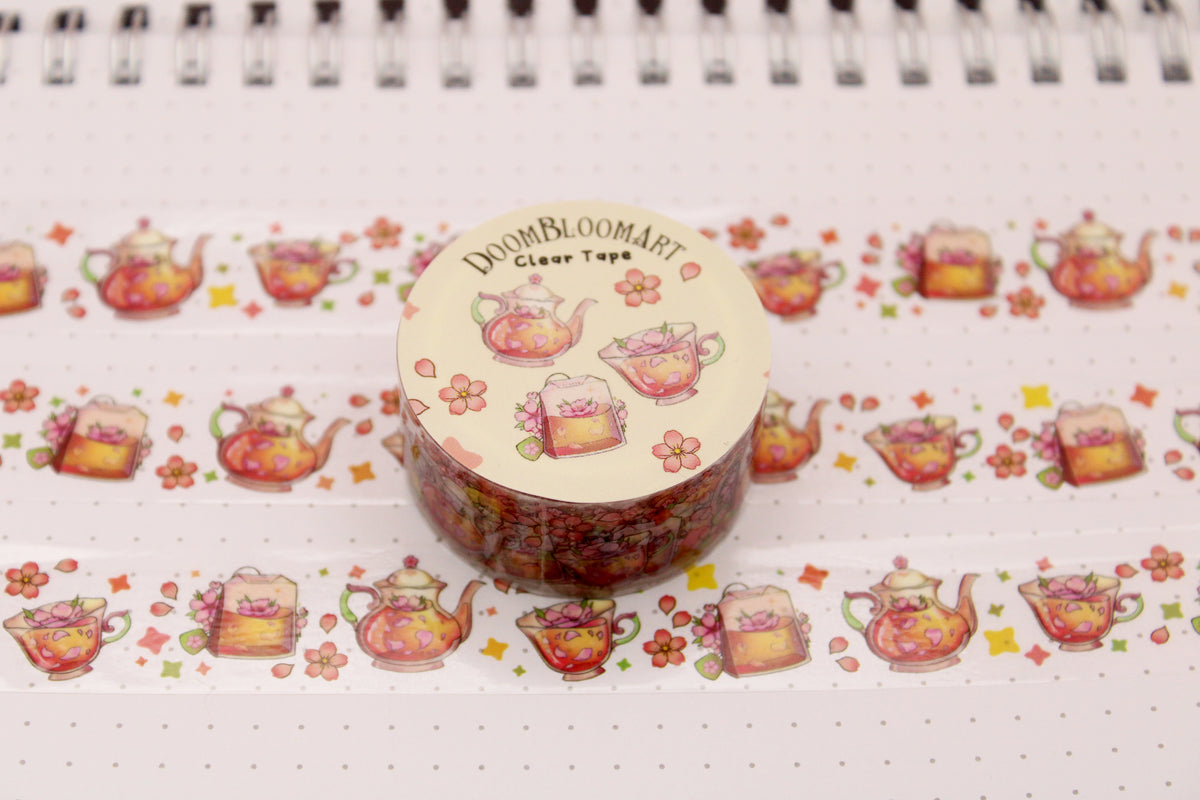 Magic Tea Party Clear PET Tapes