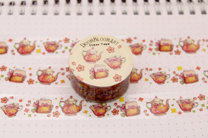 Magic Tea Party Clear PET Tapes